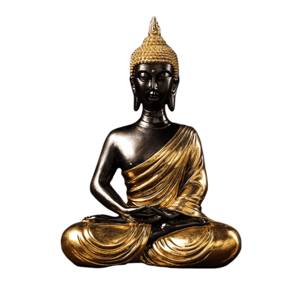 #1 Estatua de Buddha Dorada Grande Hecha a Mano 27,5CM