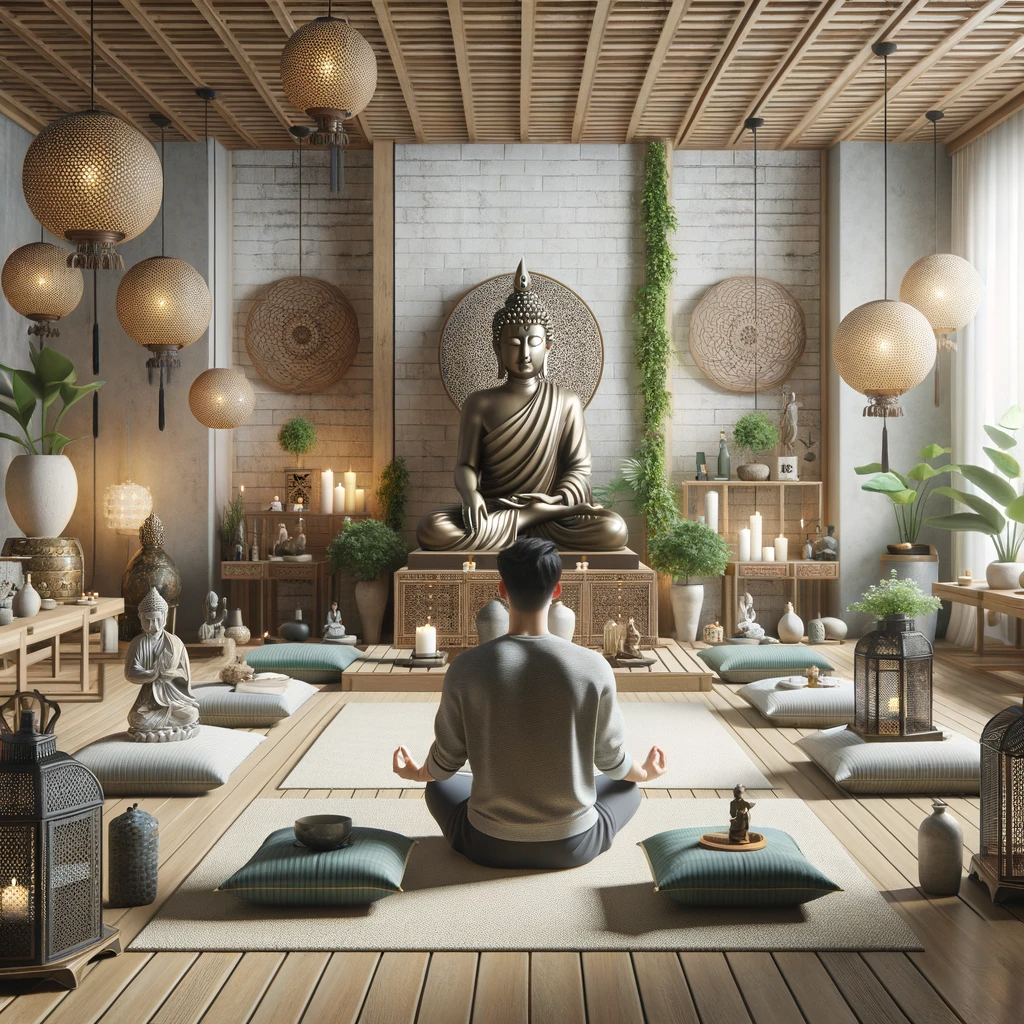 Cómo Crear un Espacio de Meditación Budista: Guia Completa the buddha planet